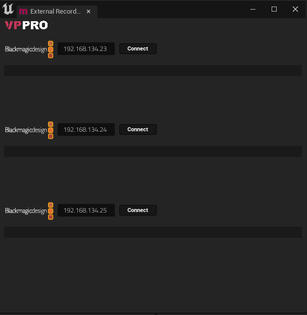 External Recorder Monitor Result