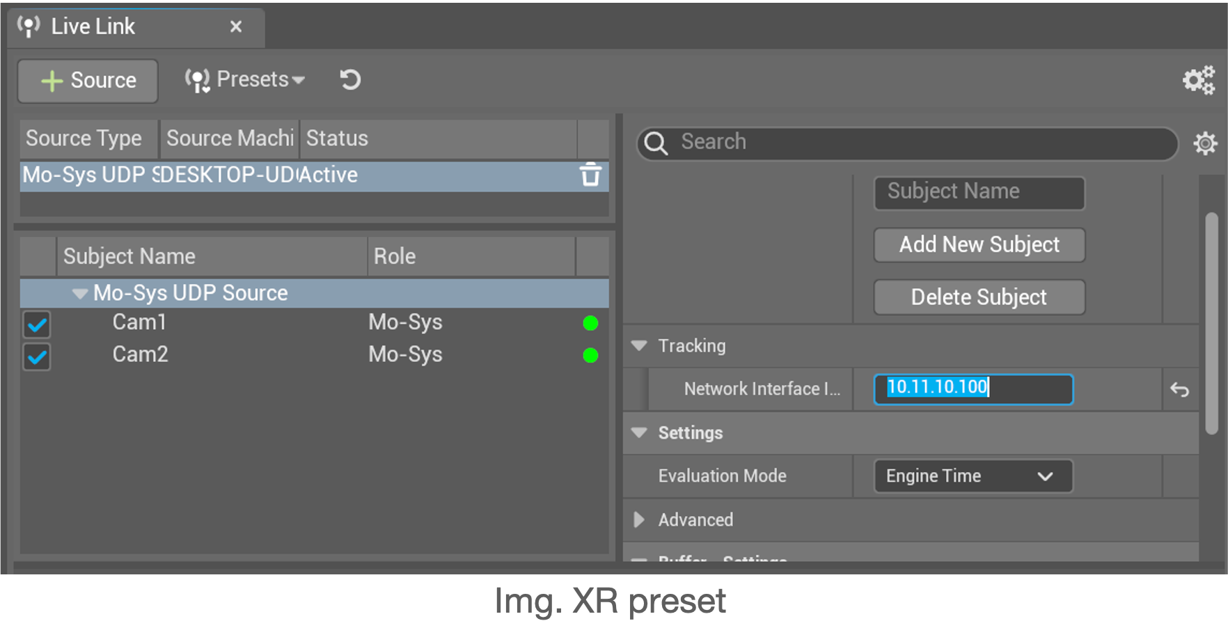 Img XR preset