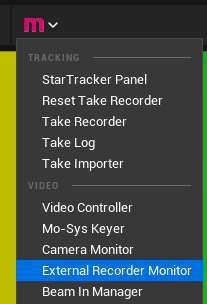 External Recorder Monitor